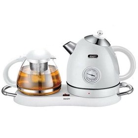 تصویر چای ساز مایر مدل MR1575 ظرفیت ۲ لیتر با کتری استیل 