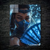 تصویر متال پوستر کیتانا Kitana از بازی مورتال کمبت Mortal Kombat با کد A-169 