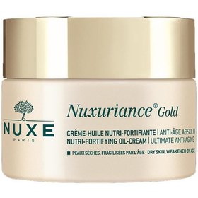 تصویر Nuxe روغن کرم ضد پیری موثر Nuxurian Gold Oil Cream 50ml 