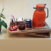 تصویر اردو خوری چوبی راننده Driver plate