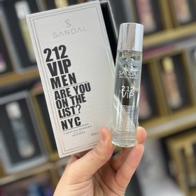 تصویر عطر ۳۳میل صندل رایحه CAROLINA HERRERA - 212VIP for Men کارولینا هررا 212 وی آی پی مردانه 