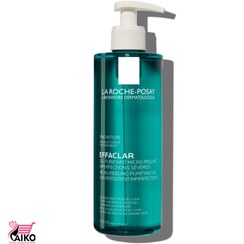 تصویر ژل شست و شوی میکروپیلینگ ضدجوش افکار لاروش پوزای 400 میل 