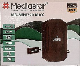 تصویر گیرنده ریسیور مدیا استار ۷۲۰ max mediastar ms-720max