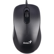 تصویر ماوس جنیوس مدل DX-101 Genius DX-101 Black Optical Wired Mouse