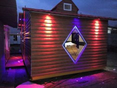 تصویر کانکس ویلایی 35 متری خونه باغی سفارشی 