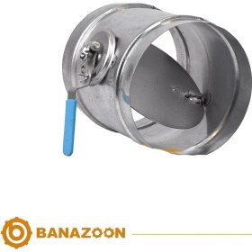 تصویر دمپر بین کانالی گرد 