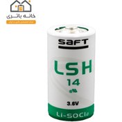 تصویر باطری لیتیوم سافت فرانسه SAFT LSH14 3.6V 5800MAHسایزمتوسط 