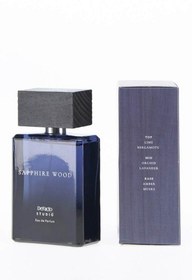 تصویر عطر مردانه Sapphire Wood 85 ml مردانه آبی سرمه ای دیفکتو 