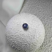 تصویر میکرودرمال تیتانیوم سنگ اوپال بنفش سایز ۷ میلیمتر 