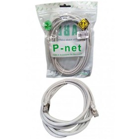 تصویر کابل شبکه 3متری P-net Cat 6 cable P-net 3M