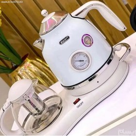 تصویر چای ساز مایر مدل MR1575 ظرفیت ۲ لیتر با کتری استیل 