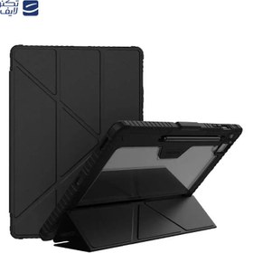 تصویر کیف تبلت سامسونگ Galaxy Tab S10 FE Plus کلاسوری نیلکین مدل Bumper Pro Multi-angle folding style Nillkin Bumper Pro Multi-angle folding style for Samsung Galaxy Tab S10 FE Plus