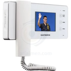 تصویر آیفون تصویری الکتروپیک مدل 1196 سایز ۳.۵ اینچ با حافظه 