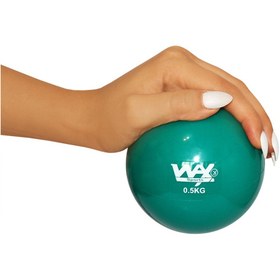 تصویر توپ شنی WAX وزن 500گرم sand ball 