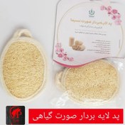 تصویر لیف گیاهی لایه بردار صد در صد طبیعی و تهیه 