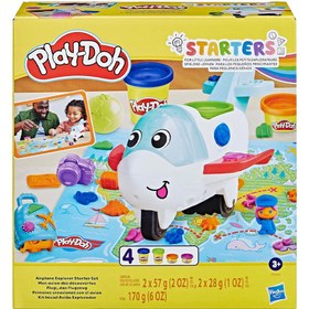تصویر خمیر بازی Play-Doh مدل Airplane Explorer Starter Set 