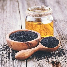 تصویر روغن سیاهدانه ( سنتی ) نیم لیتری 