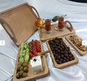 تصویر سینی و مزه خوری 5 تیکه کد 450 