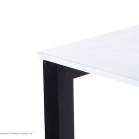 تصویر میز اداری مدل WD-31 - 75*60*120 / سفید / 16 میلیمتر 