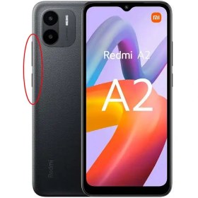 تصویر دکمه پاور و ولوم شیائومی ردمی Xiaomi Redmi A2 / A2 Plus 