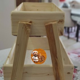 تصویر استند 2 طبقه میوه 