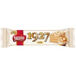 تصویر ویفر شکلات لاته nestele latte 1927 نستله 32 گرم 