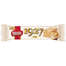 تصویر ویفر شکلات لاته nestele latte 1927 نستله 32 گرم 