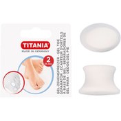 تصویر پد ژله ای جدا کننده انگشت شست پا (هالوکس والگوس) تایتانیا TITANIA Gel Toe Separator Comfortable Wear And Perfect Protection 2 Pieces 5231