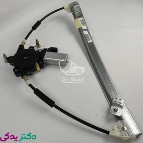 تصویر شیشه بالابر سمند برقی درب عقب چپ (سمت راننده) شرکتی ایساکو اصل 2170200799 