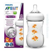 تصویر شیشه شیر نچرال فیلیپس اونت مدل SCF696/37 گنجایش 260 میلی لیتر Philips Avent Natural Feeding Bottles SCF696-37 260ml