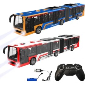 تصویر اتوبوس بی ار تی کنترلی شارژی چراغدار 