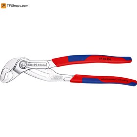 تصویر انبر کلاغی کبری کنیپکس مدل 8705250 سایز 250 میلی متر Cobra® High-Tech Water Pump Pliers