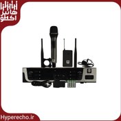 تصویر میکروفن بیسیم 2 کانال دستی/یقه ای زیکو ZICO UH-600HC 