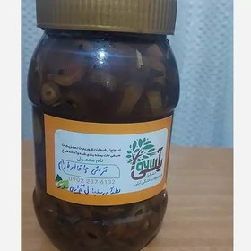 تصویر ترشی چاقاله با رب انار خانگی 