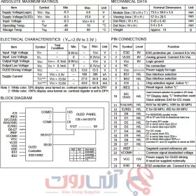 تصویر Graphic OLED LEG12864B-Y 