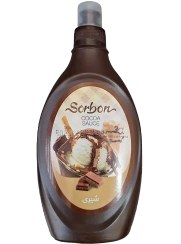 تصویر سس شکلاتی شیری سوربن 500 گرمی ( 12 عدد در کارتن ) 