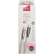 تصویر کابل سیلیکونی تایپ سی به تایپ سی BW 