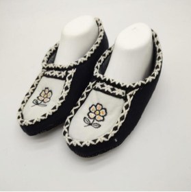 تصویر کفش گلدار زنانه | Sanalbolluk CDFQRY69 