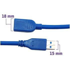 تصویر کابل افزایش طول USB 3.0 به طول 1.5 متر ونتولینک 