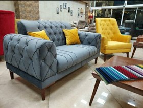 تصویر مبل راحتی چستر مدل مدرن Ali Sofa