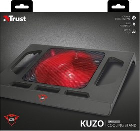 تصویر پایه خنک کننده لپ تاپ تراست مدل GXT 220 KUZO Trust GXT 220 KUZO 1-Fan Laptop Cooling Stand