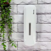 تصویر جا مایع دستشویی ایمن آب مدل رویان کروم 