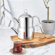 تصویر ست کتری و قوری متوسط کاراجا مدل Manes 