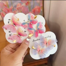 تصویر گیره پروانه فلزی 