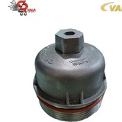 تصویر درب فیلتر روغن پژو ۲۰۶ فلزی 