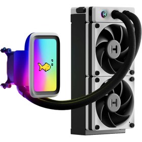 تصویر خنک کننده مایع پردازنده هایت مدل THICC Q60 HYTE THICC Q60 CPU Liquid Cooler