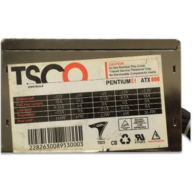 تصویر پاور استوک TSCO PENTIUM4 ATX 600 استوک ا Power TSCO PENTIUM4 ATX 600 - used Power TSCO PENTIUM4 ATX 600 - used