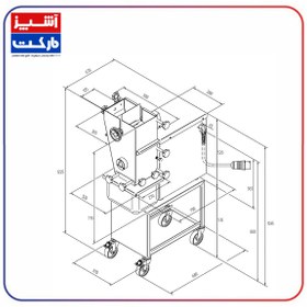 تصویر گوشت خردکن کی تی فنلاند KT SLICER F-19S 