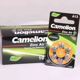 تصویر باتری سمعک کملیون شماره 13 Camelion zinc air NO.13