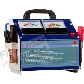 تصویر تست باتری دو عقربه ای خودرو 200 آمپر طرح جگوار Car battery tester 200A Model Jaguar